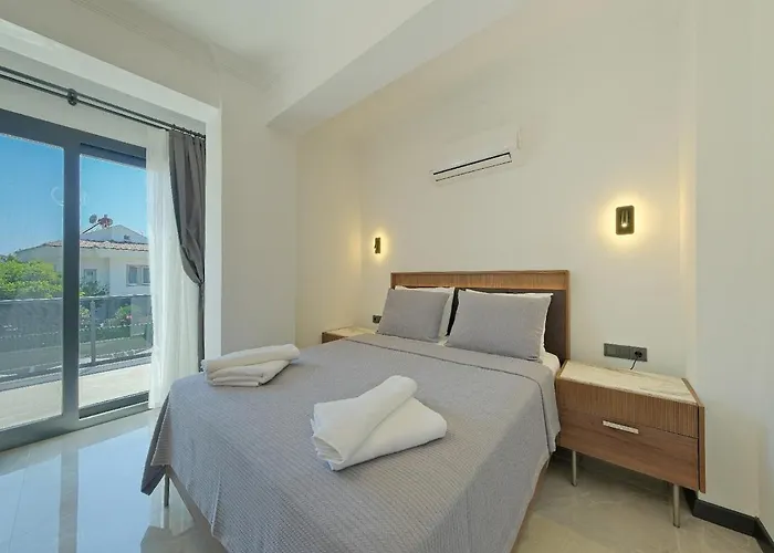 别墅 Detached With Private Pool In Oeluedeniz, 费特希耶