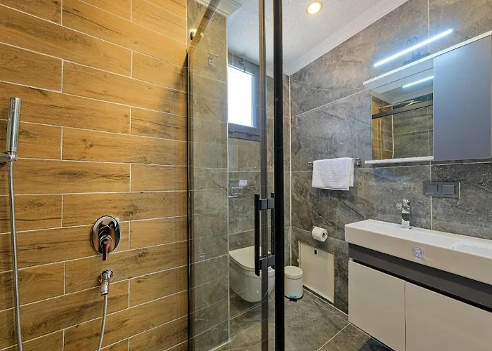 Detached With Private Pool In Oeluedeniz, 别墅 费特希耶